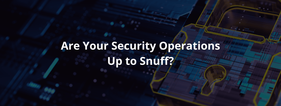 Are Your Security Operations Up to Snuff?